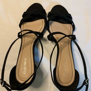 Strappy Black Sandals